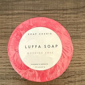 Luffa Soap - Morning Rose Pink